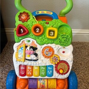 VTech Sit-to-Stand Learning Walker - Removable Learning Plate No Phone Tested